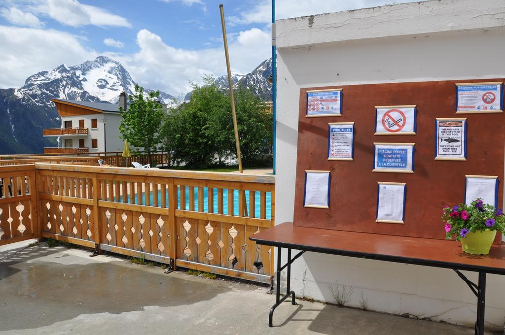 Hotel Les Clarines Les Deux Alpes Esterno foto